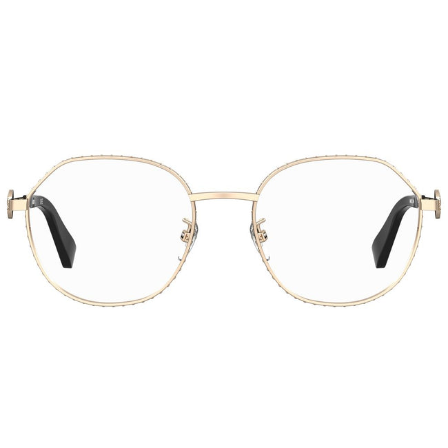 Moschino Rose Gold Metal Frames Moschino