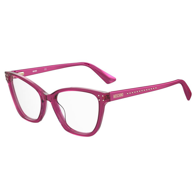 Moschino Fuchsia Acetate Frames Moschino