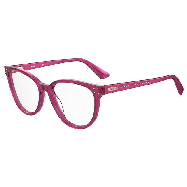 Moschino Fuchsia Acetate Frames Moschino
