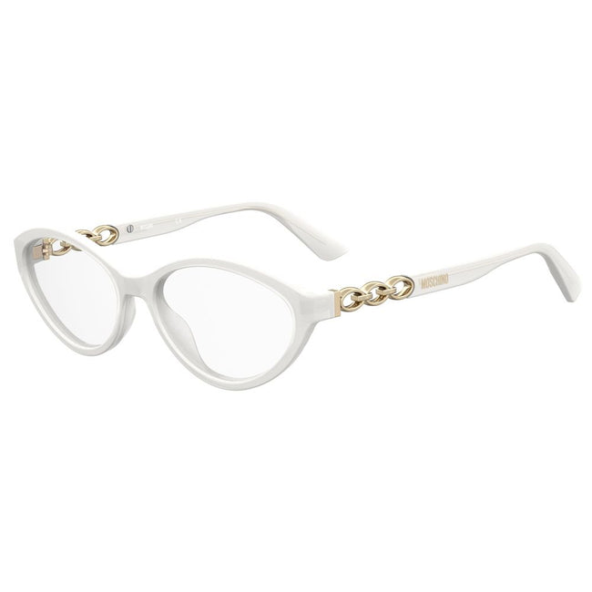 Moschino White Acetate Frames Moschino