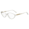 Moschino White Acetate Frames Moschino