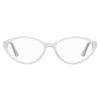 Moschino White Acetate Frames Moschino