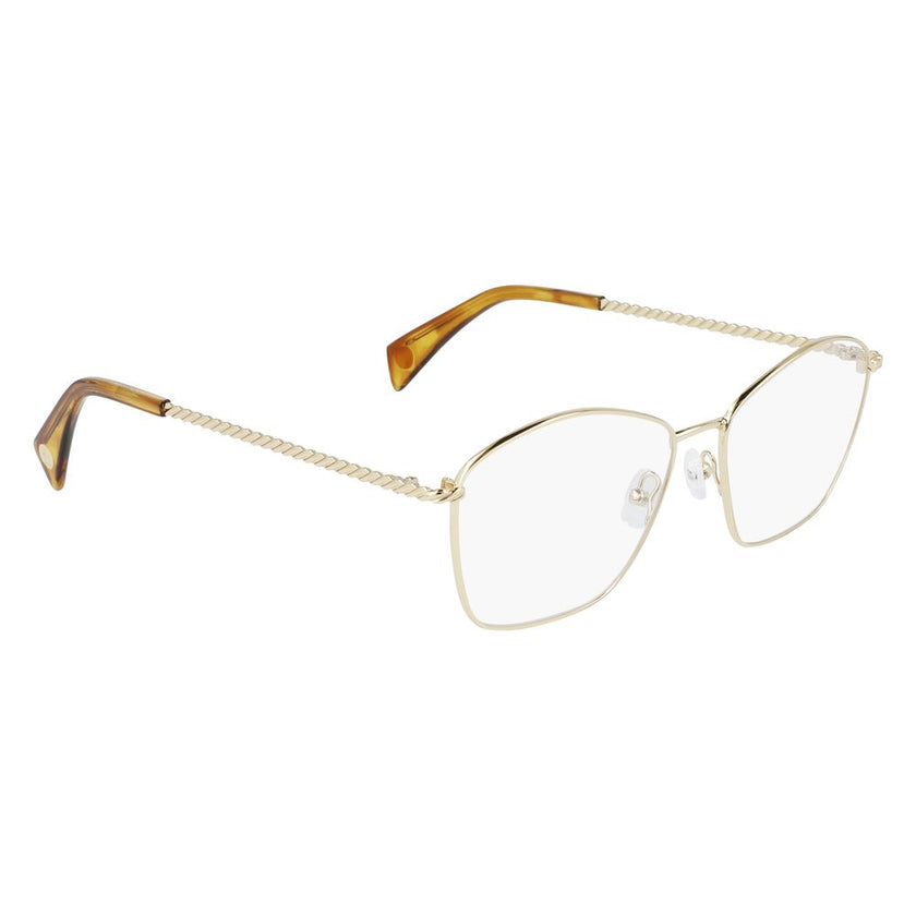 Lanvin Yellow Metal Glasses (Frames) Lanvin