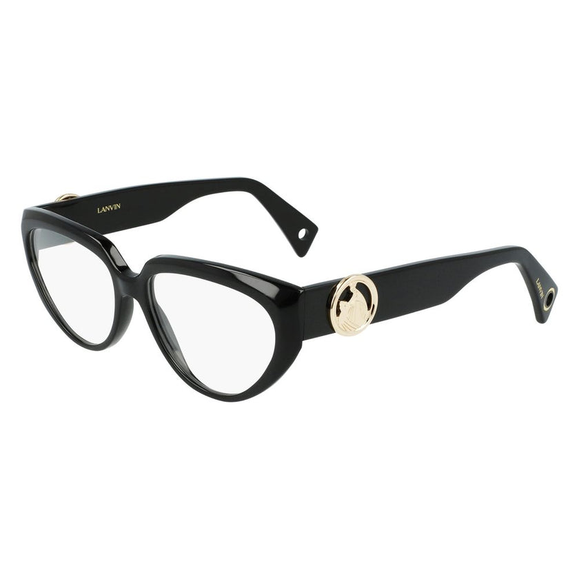 Lanvin Black Acetate Glasses (Frames) Lanvin
