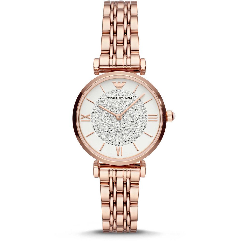 Armani Gold Stainless Steel Watch Armani