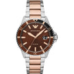 Armani Multicolor Stainless Steel Watch Armani