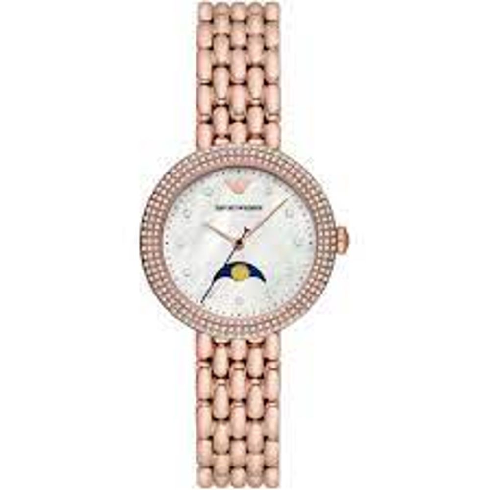 Armani Multicolor Stainless Steel Watch Armani