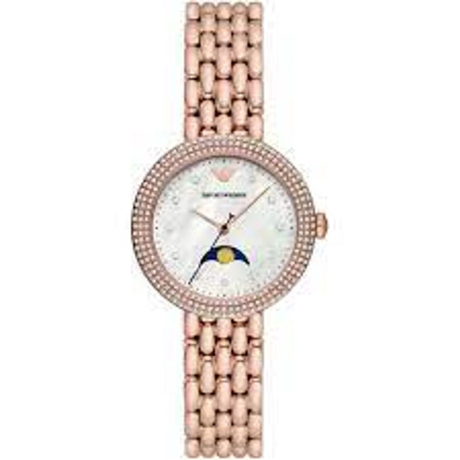 Armani Multicolor Stainless Steel Watch Armani