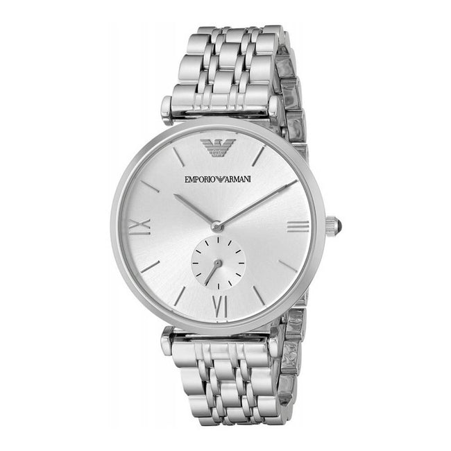 Armani Silver Stainless Steel Watch Armani