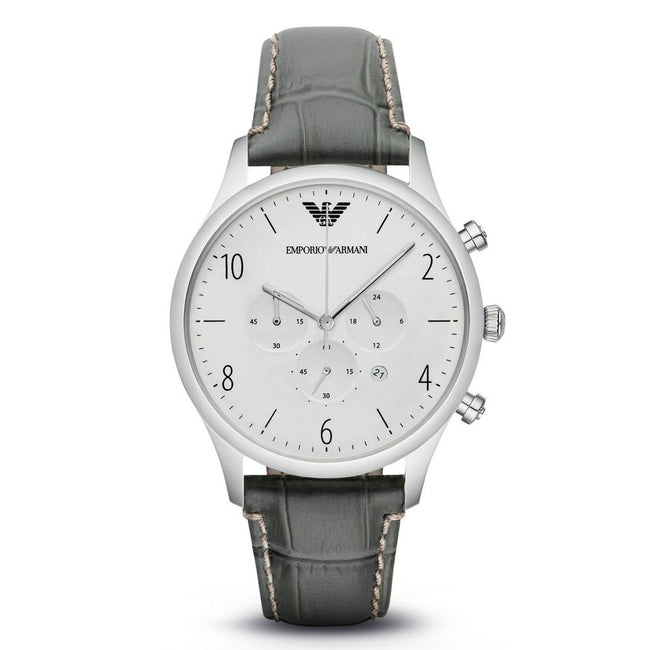Armani Green Leather Watch Armani