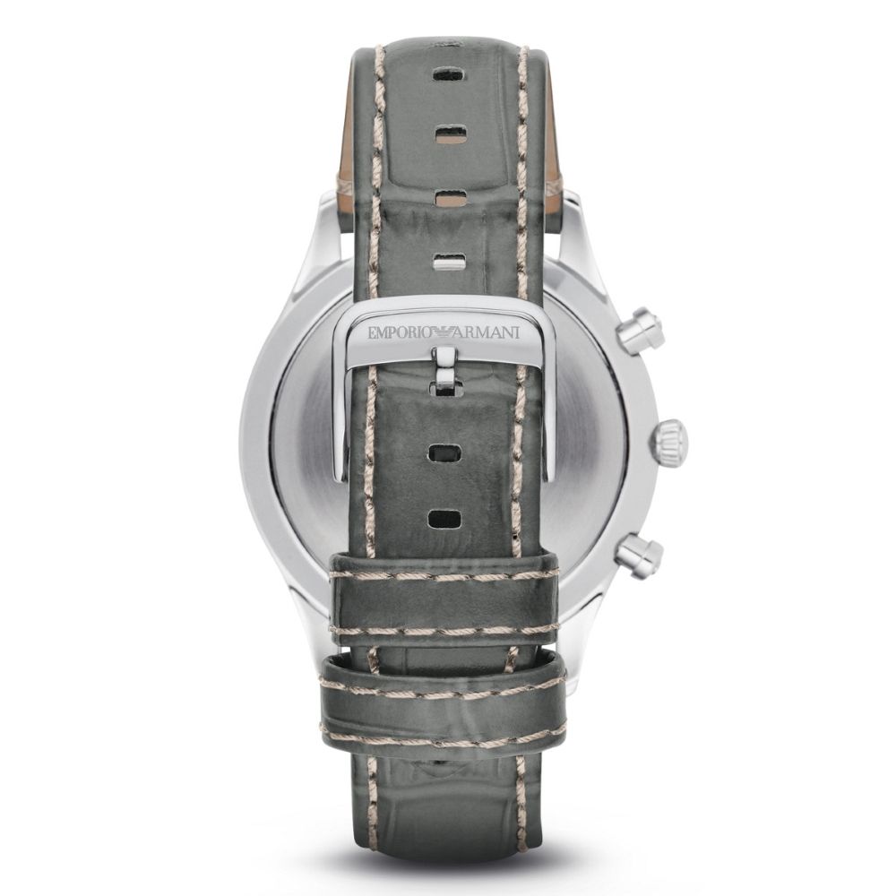 Armani Green Leather Watch Armani