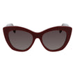 Salvatore Ferragamo Bordeaux Acetate Sunglasses Salvatore Ferragamo