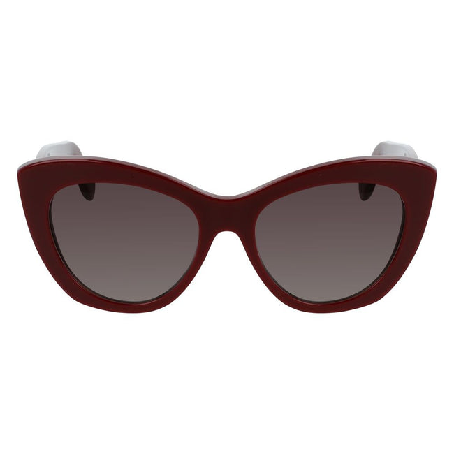 Salvatore Ferragamo Bordeaux Acetate Sunglasses Salvatore Ferragamo