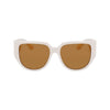 Ferragamo White Bio Injected Sunglasses Ferragamo