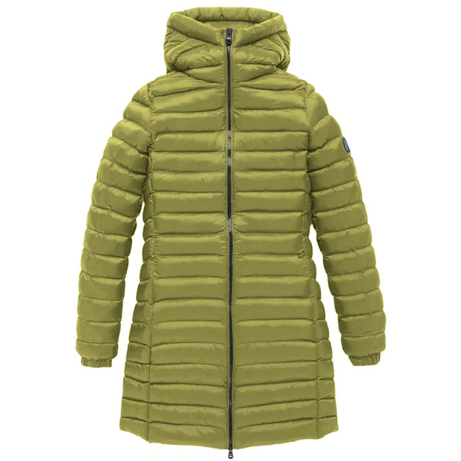 Refrigiwear Green Nylon Jackets & Coat Refrigiwear