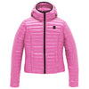 Refrigiwear Pink Polyamide Jackets & Coat Refrigiwear