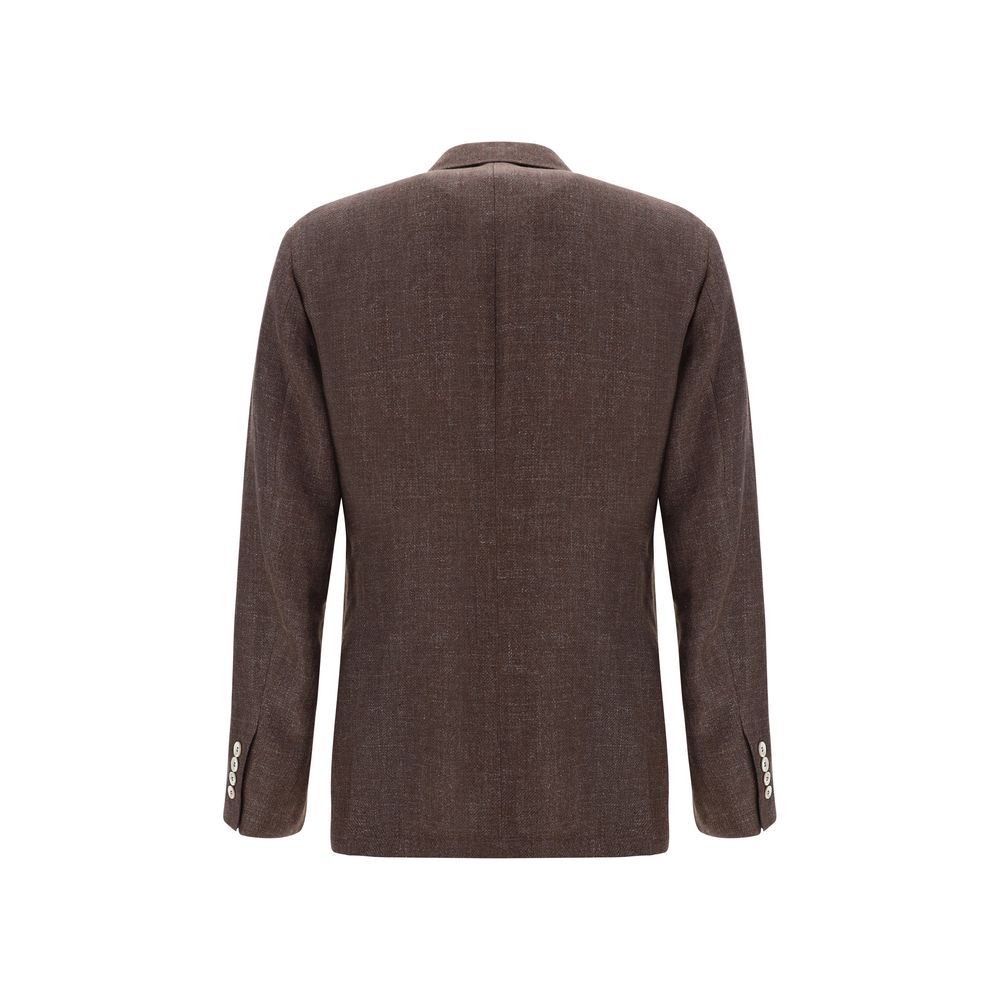 Brunello Cucinelli Linen Blazer Jacket Brunello Cucinelli