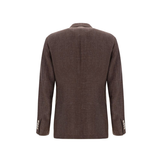 Brunello Cucinelli Linen Blazer Jacket Brunello Cucinelli