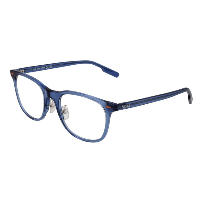 Ermenegildo Zegna Blue Men Glasses Frame Ermenegildo Zegna