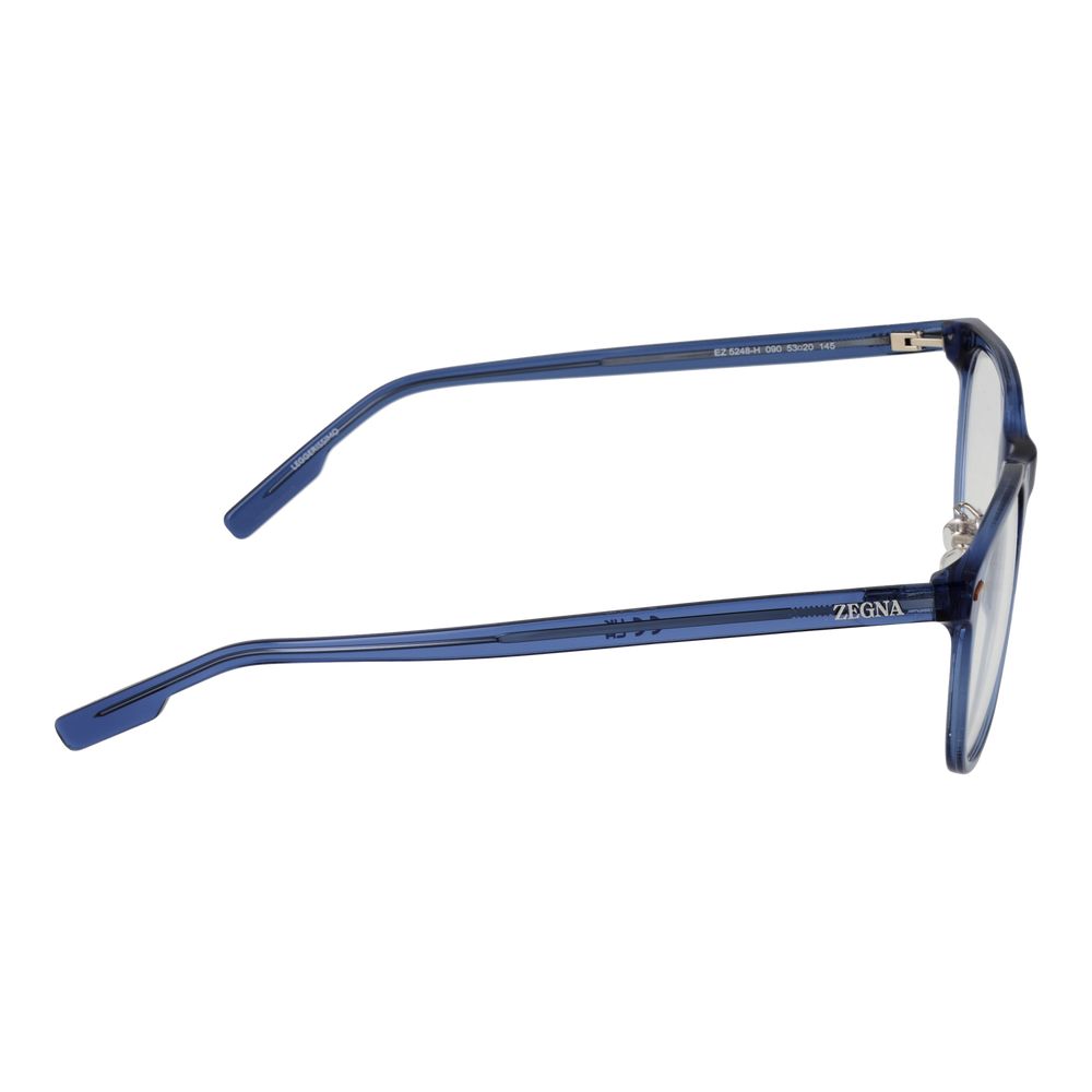 Ermenegildo Zegna Blue Men Glasses Frame Ermenegildo Zegna