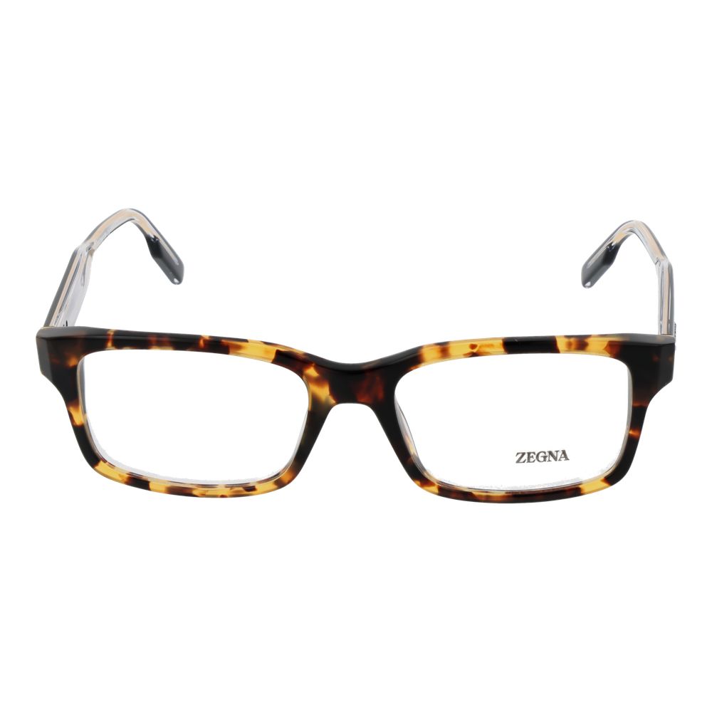 Ermenegildo Zegna Brown Men Glasses Frame Ermenegildo Zegna