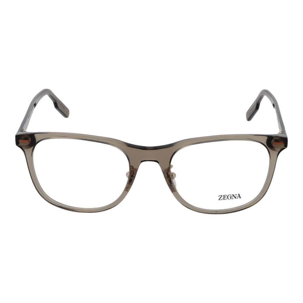 Ermenegildo Zegna Brown Men Glasses Frame Ermenegildo Zegna