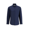 Brunello Cucinelli Blue Cotton Shirt Brunello Cucinelli