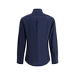 Brunello Cucinelli Blue Cotton Shirt Brunello Cucinelli