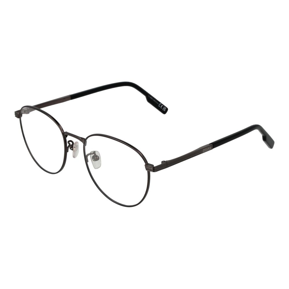 Ermenegildo Zegna Gray Men Glasses Frame Ermenegildo Zegna