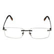 Ermenegildo Zegna Gray Men Glasses Frame Ermenegildo Zegna