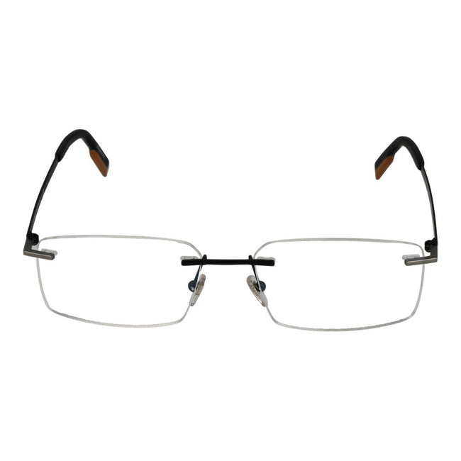 Ermenegildo Zegna Gray Men Glasses Frame Ermenegildo Zegna