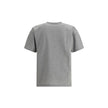 Saint Laurent Grey Cotton Oversized T-shirt Saint Laurent