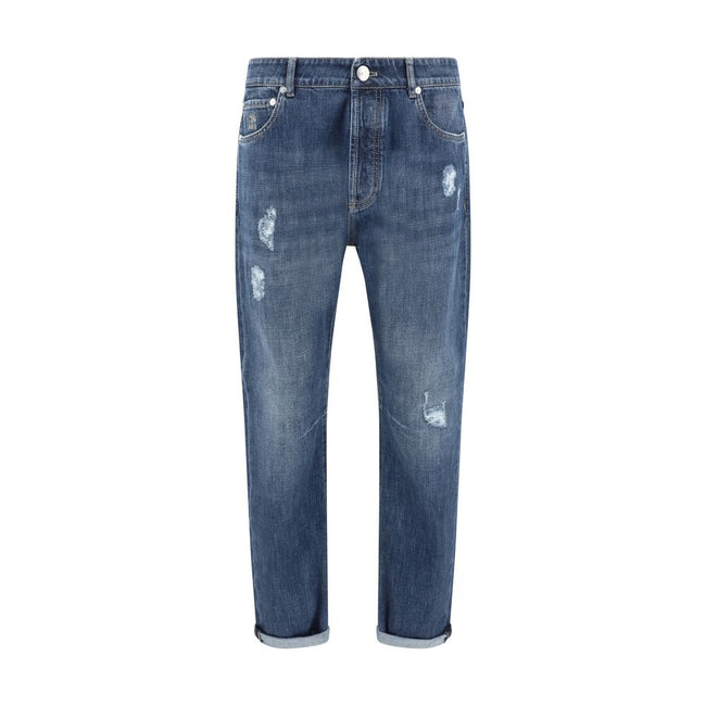 Brunello Cucinelli Worn-out Jeans Brunello Cucinelli