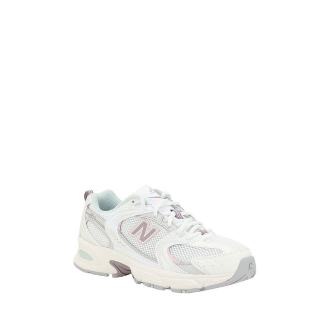 New Balance White Leather Tier 3 Sneakers New Balance