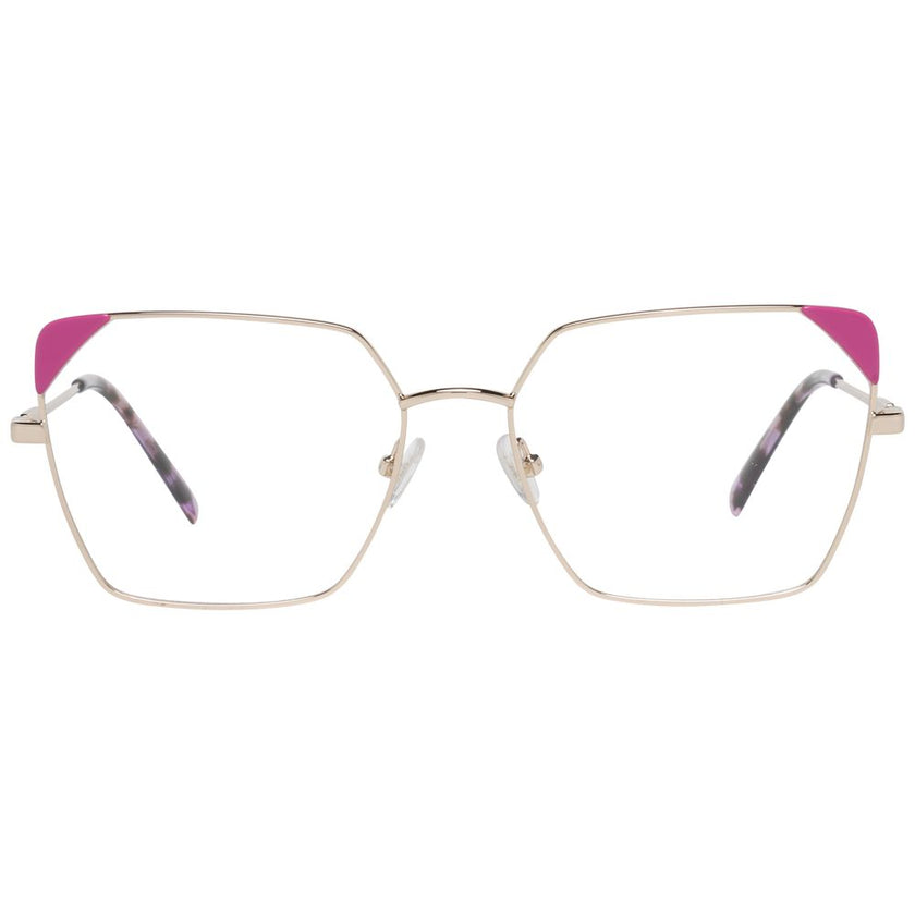 Emilio Pucci Rose Gold Metal & Plastic Glasses (Frames) Emilio Pucci