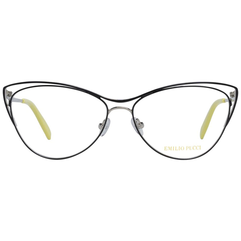 Emilio Pucci Black Metal Glasses (Frames)