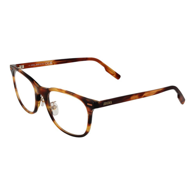 Ermenegildo Zegna Brown Men Glasses Frame Ermenegildo Zegna