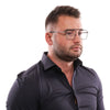 Yohji Yamamoto Black Men Glasses Frame Yohji Yamamoto