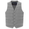 Herno Gray Nylon Men Vest Herno