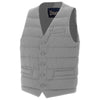 Herno Gray Nylon Men Vest Herno