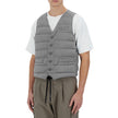 Herno Gray Nylon Men Vest Herno
