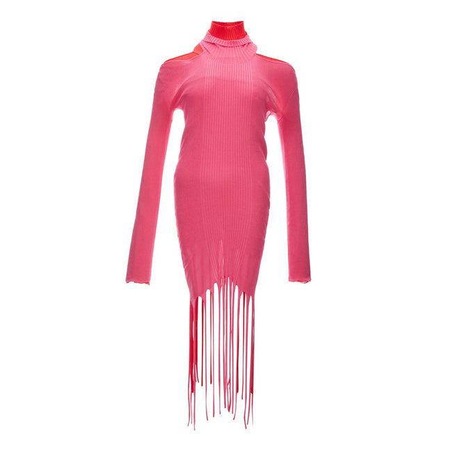 Bottega Veneta Pink Cotton Long Bottega Veneta