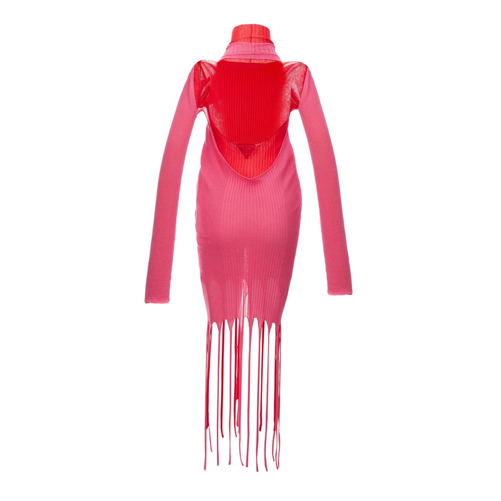 Bottega Veneta Pink Cotton Long Bottega Veneta