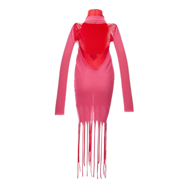 Bottega Veneta Pink Cotton Long Bottega Veneta