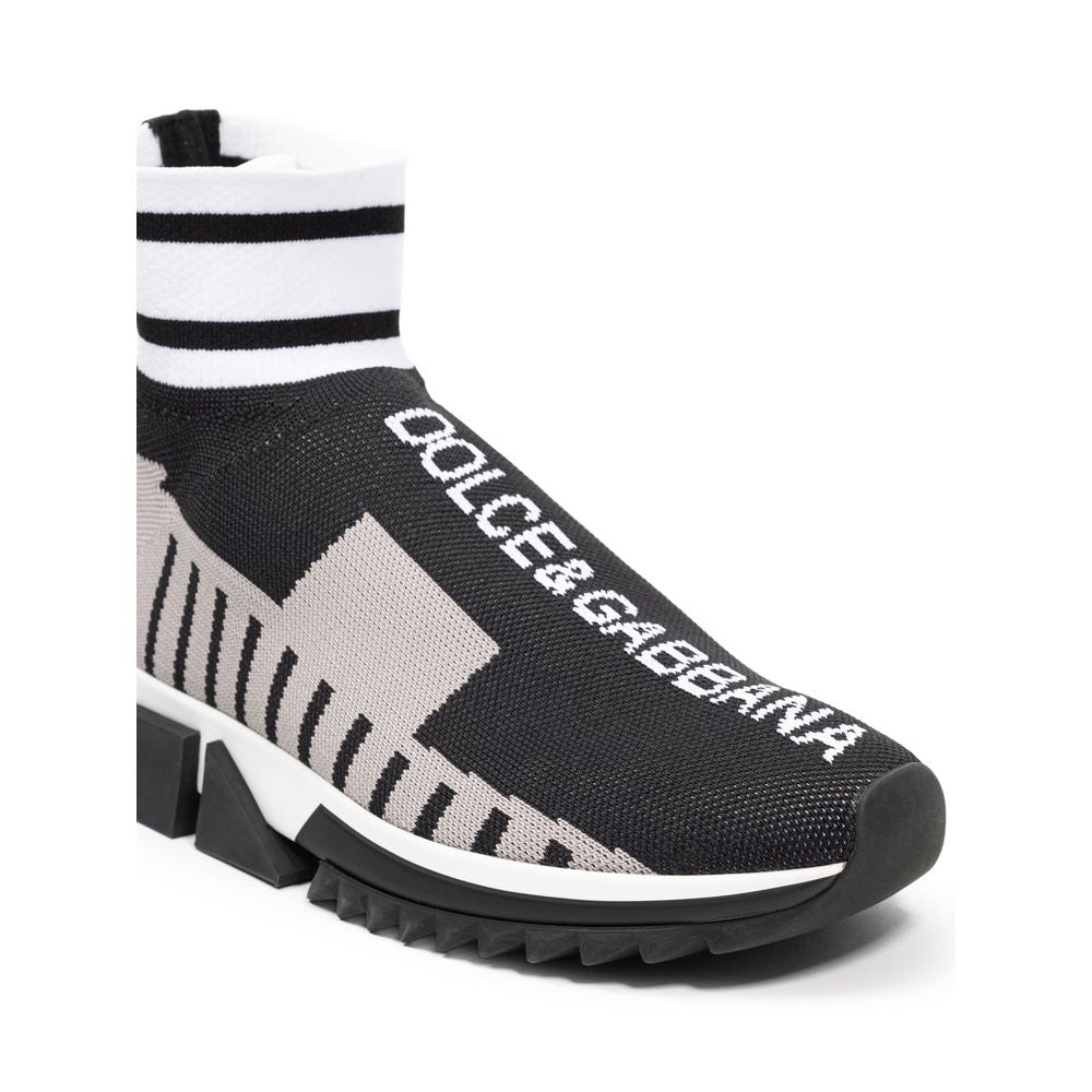 Dolce & Gabbana Black Fabric Sneaker Dolce & Gabbana
