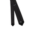Dolce & Gabbana Black Silk Ties & Bowty Dolce & Gabbana