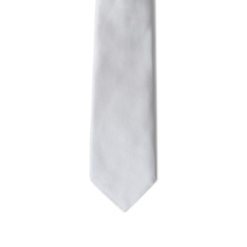 Giorgio Armani Silver Silk Tie Giorgio Armani