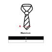 Giorgio Armani Black Silk Ties & Bowty Giorgio Armani