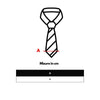 Giorgio Armani Black Silk Ties & Bowty Giorgio Armani