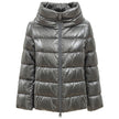 Herno Silver Viscose Jackets & Coat Herno